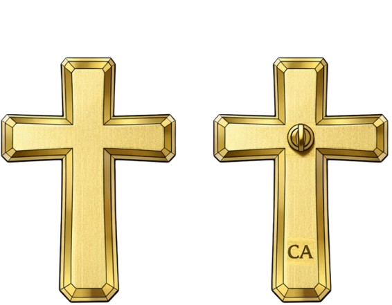 Cross Lapel Pin
